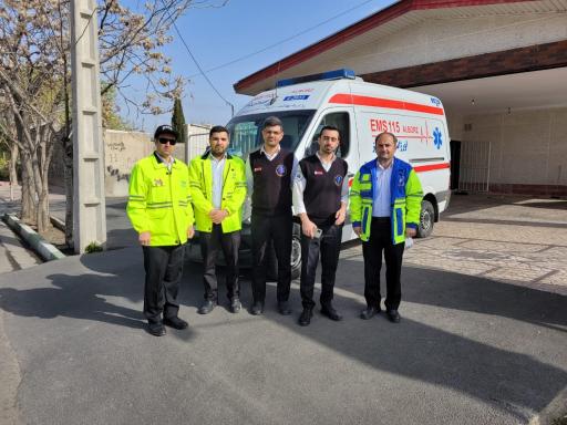 عکس پایگاه اورژانس شهید حسینی 