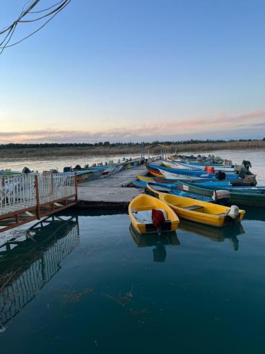 عکس اسکله مرکزی قایقهای موتوری