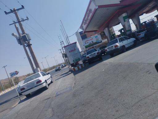 عکس جایگاه سوخت شعله (بنزین و CNG)