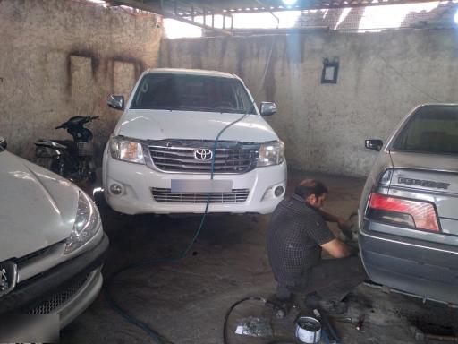 عکس جلوبندی زیربندی و آهنگری رضا