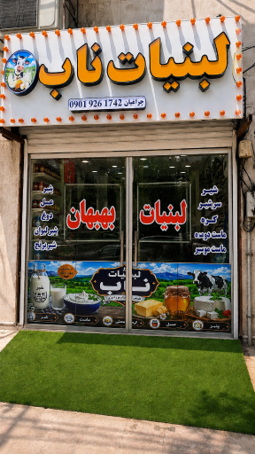 عکس لبنیات ناب