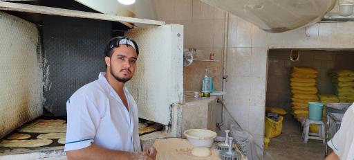 عکس نانوایی برکت