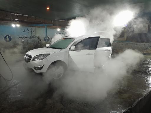 عکس کارواش نانو بخار صدف