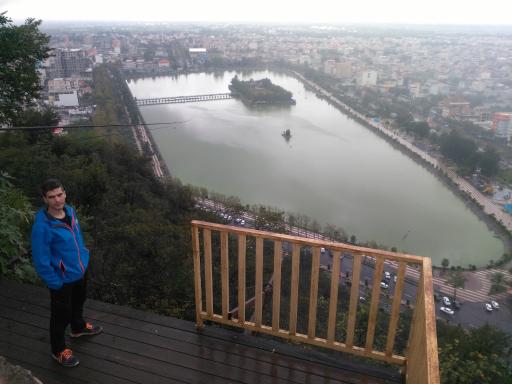 عکس پله پیاده روی شیطان کوه