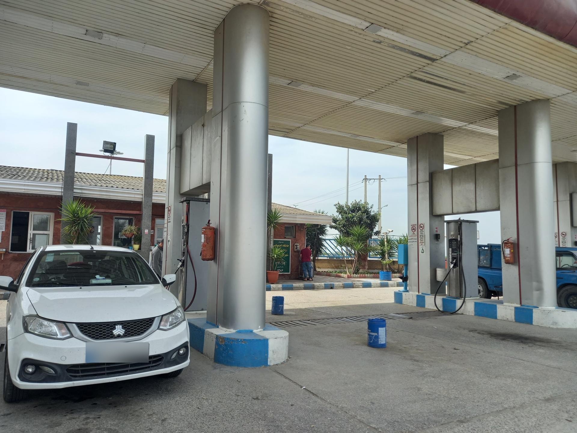 عکس جایگاه CNG شماره ۱ شهرداری بهشهر