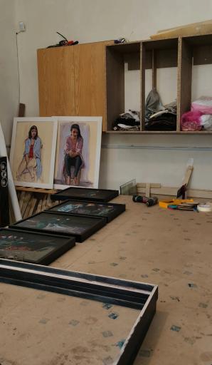 عکس کارگاه قاب بوم 