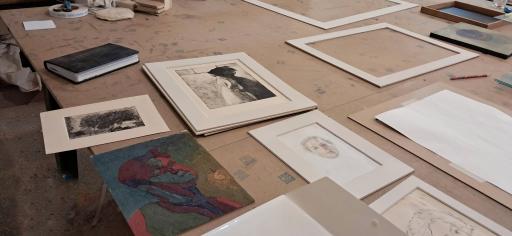 عکس کارگاه قاب بوم 