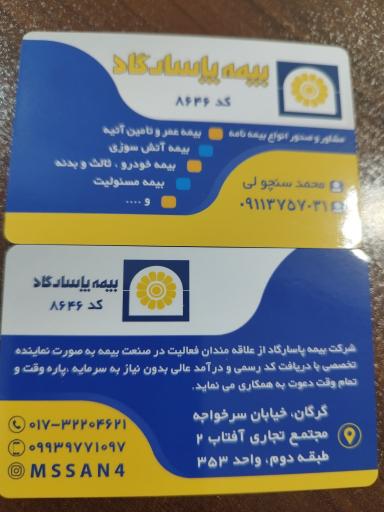 عکس نمایندگی بیمه پاسارگاد سنچولی 