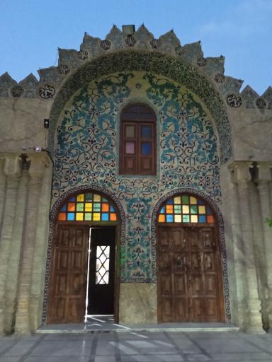 عکس سردر تاریخی کتابخانه ملی کرمان