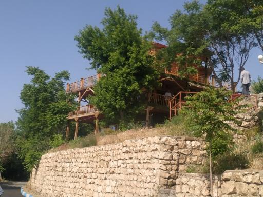 عکس کافه رستوران چوبی قلاتوک