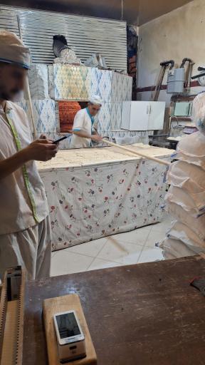 عکس نانوایی قشَمَ