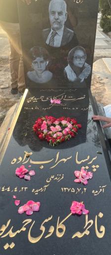 مزار پریسا سهراب زاده