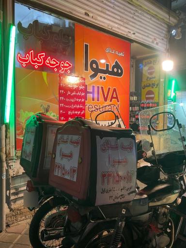 عکس تهیه غذای هیوا