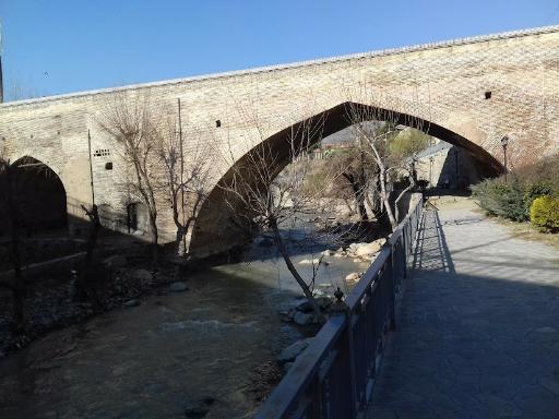 عکس پل تاریخی شاه عباسی