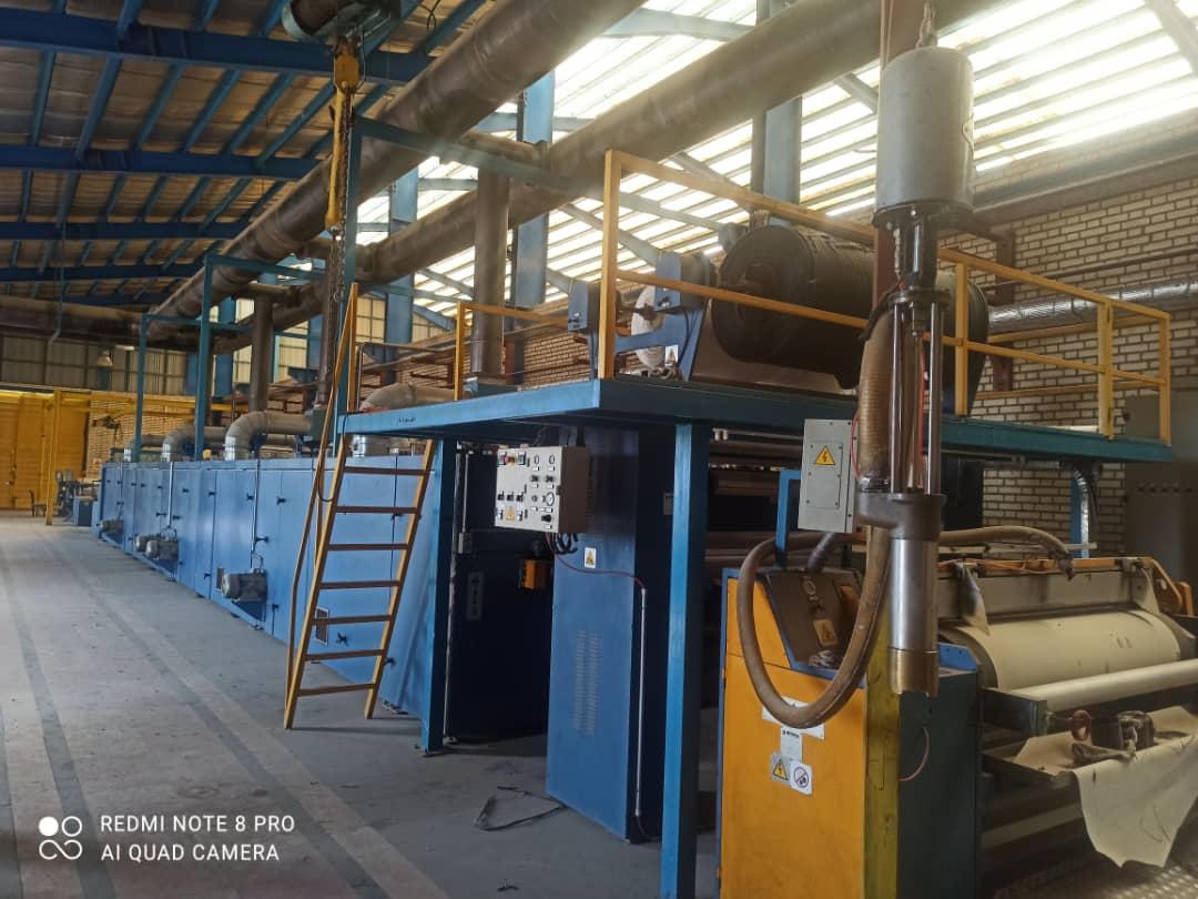 عکس کارخانه چرم مصنوعی یاران