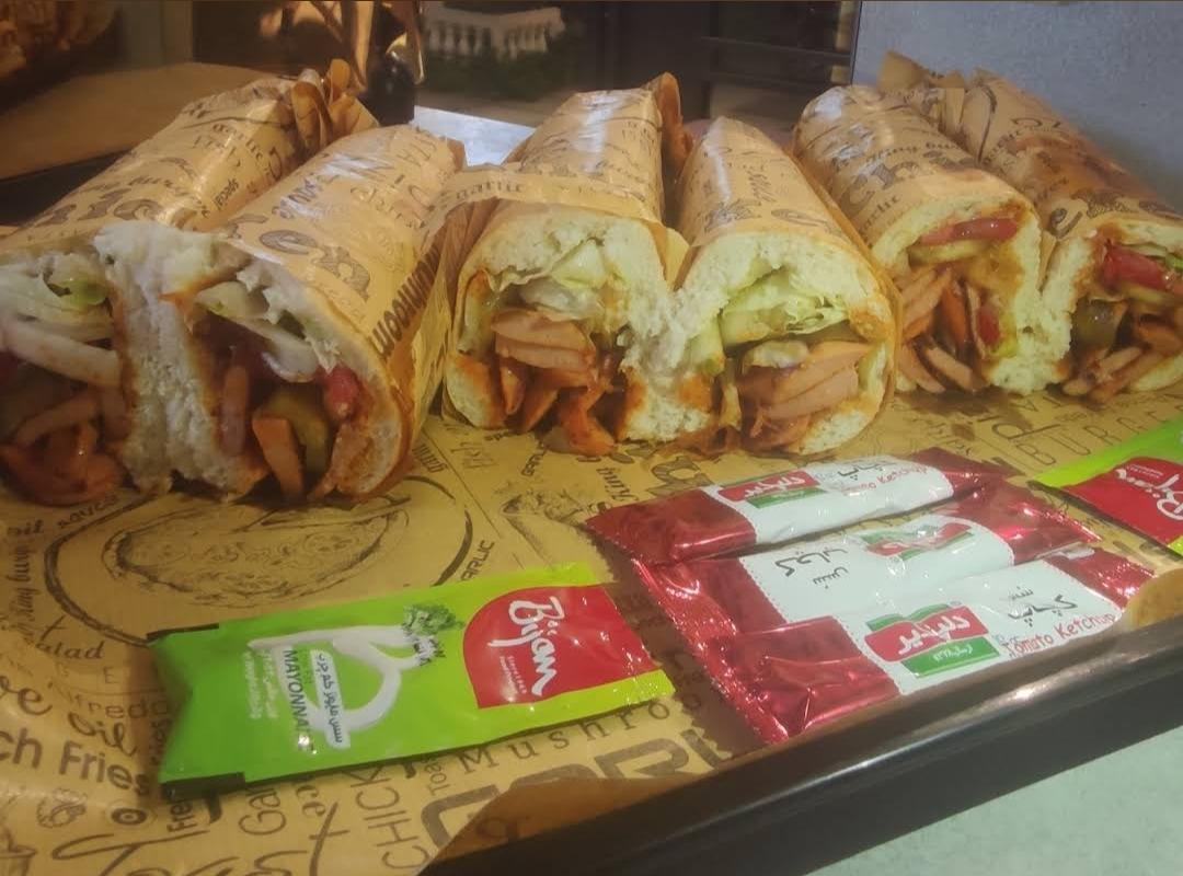 عکس فست فود باران 