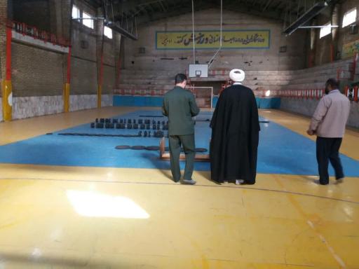 عکس سالن فوتسال کانون بسیج