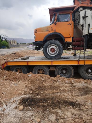 عکس پمپ بتن و فروشگاه لوازم میکسر نخلی