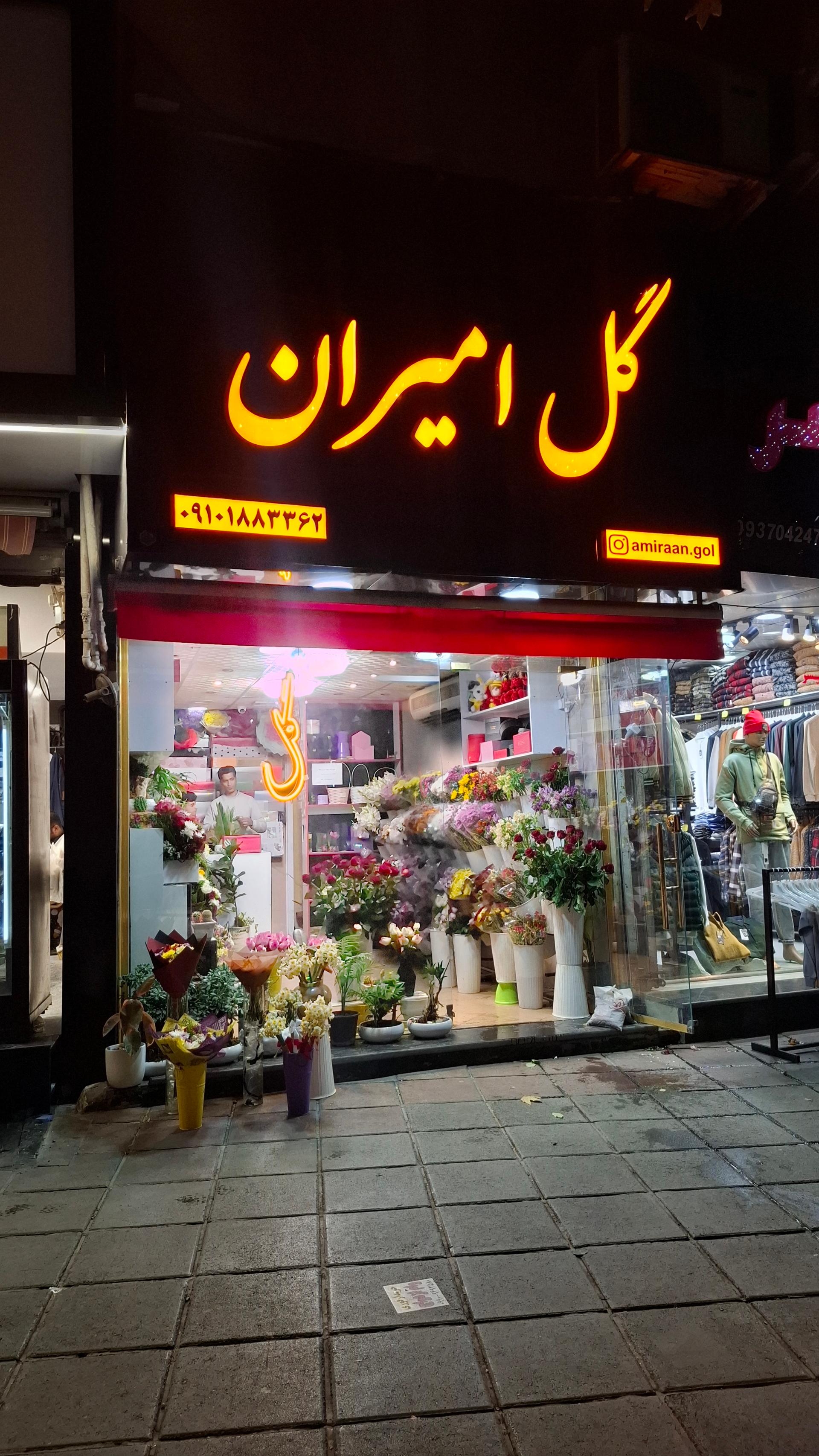 عکس گل فروشی امیران