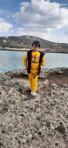 عکس دریاچه گنج (سراب تخت سلیمان)