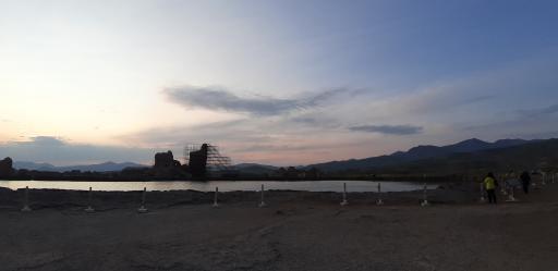 عکس دریاچه گنج (سراب تخت سلیمان)