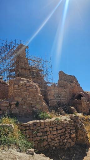 عکس دریاچه گنج (سراب تخت سلیمان)