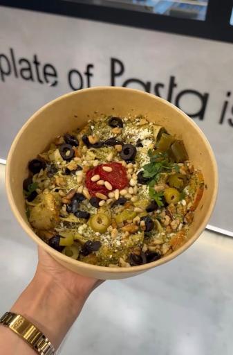 عکس پاستا لب