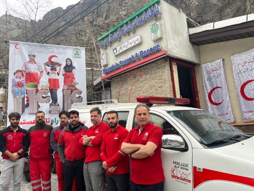 عکس پایگاه امداد و نجات کوهستان دربند