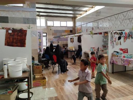 عکس بازارچه و کارگاه تولیدی خرمبک