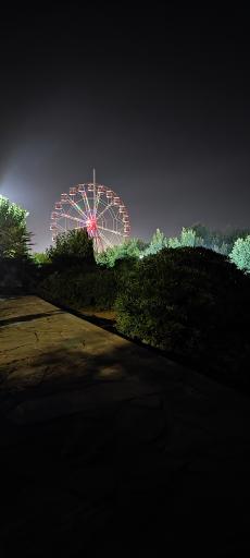 عکس چرخ و فلک دریاچه