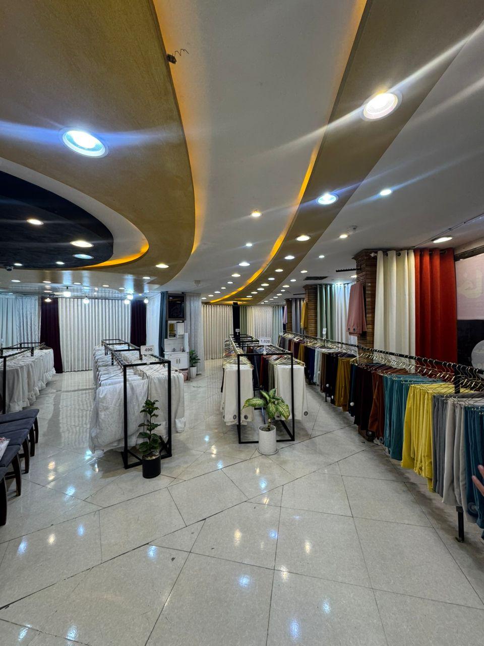 عکس پرده گلدن بافت