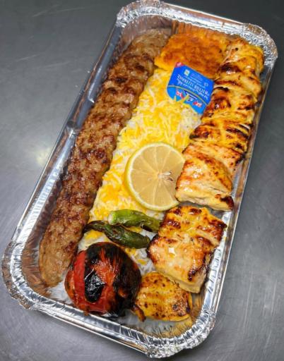 عکس چلو کباب شاهان