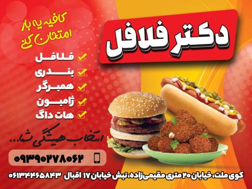 عکس دکتر فلافل