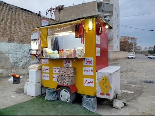 عکس فود تراک پناه 