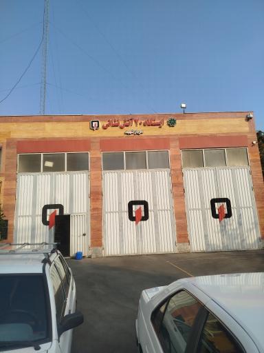 عکس آتش نشانی شماره۲۰