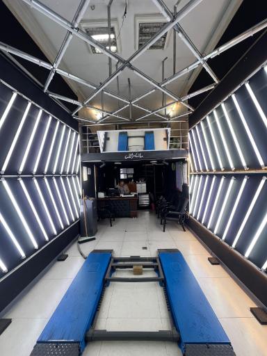 عکس کارشناسی رنگ و فنی خودرو سپهر