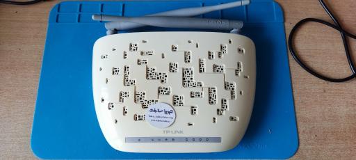 عکس تعمیر مودم ADSL تلفن بیسیم و اسپیکر