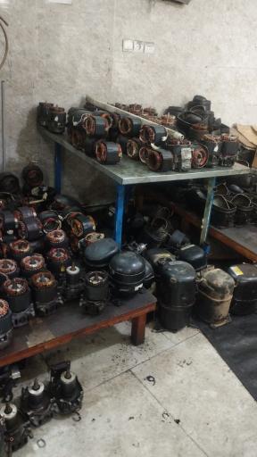 عکس تعمیرگاه موتور یخچال اطمینان