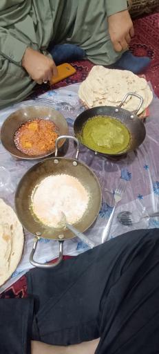 عکس غذاهای سنتی دعا