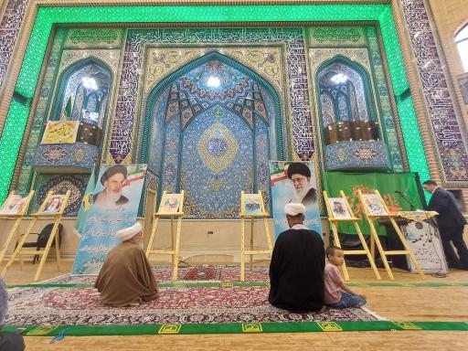 عکس مسجد بزرگ فاطمه الزهرا