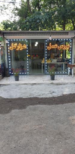 عکس عسل فروشی هزار گل 