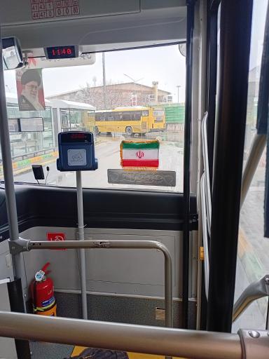 عکس پایانه اتوبوسرانی الهیه