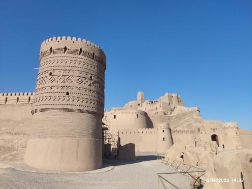 عکس ارگ تاریخی بم