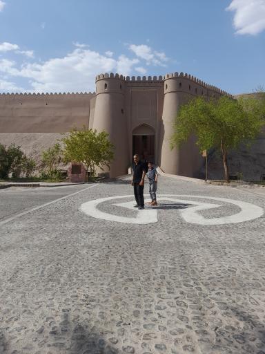 عکس ارگ تاریخی بم