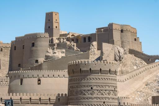 عکس ارگ تاریخی بم