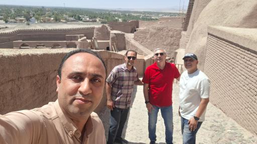 عکس ارگ تاریخی بم