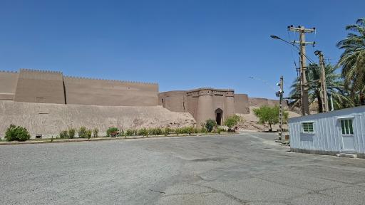 عکس ارگ تاریخی بم