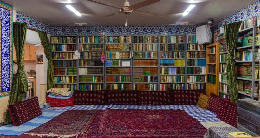 عکس بیت آیت الله جرجانی شاهرودی