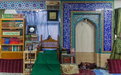 عکس بیت آیت الله جرجانی شاهرودی