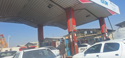 عکس پمپ بنزین و گازوییل صدف (ماشین سنگین)